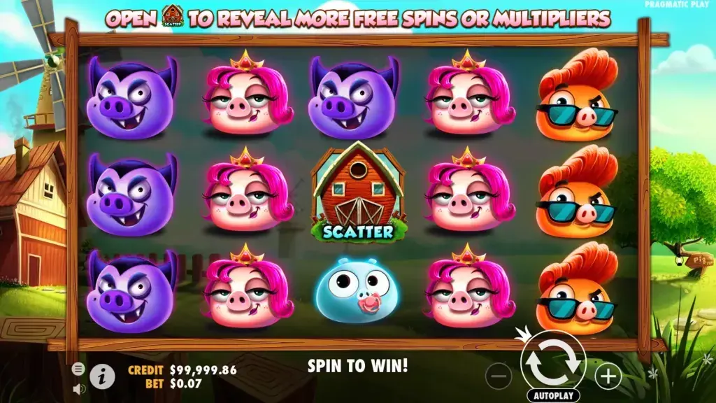 7 Piggies slot van Pragmatic Play